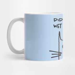 Cat facial expressions: Did you say wet food? Mug